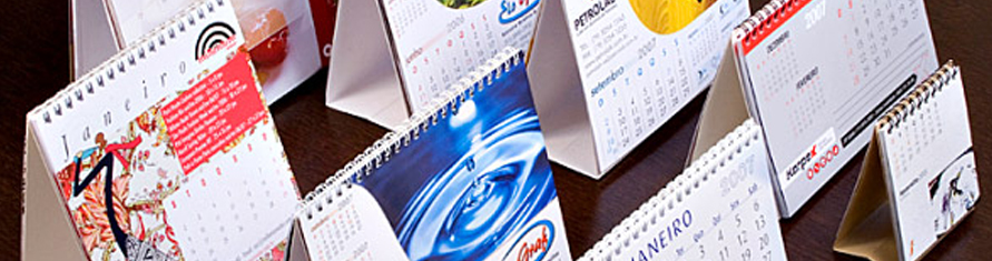 Gráfica de Calendário de Mesa Personalizado