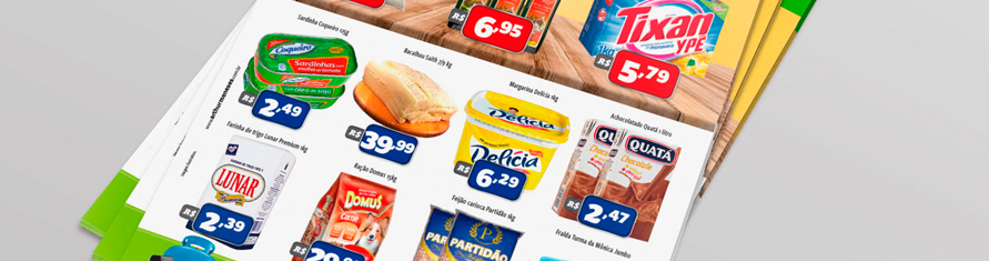 GRÁFICA DE ENCARTES PARA SUPERMERCADO